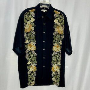 Vintage L Pierre Cardin Rayon Hawaiian Shirt